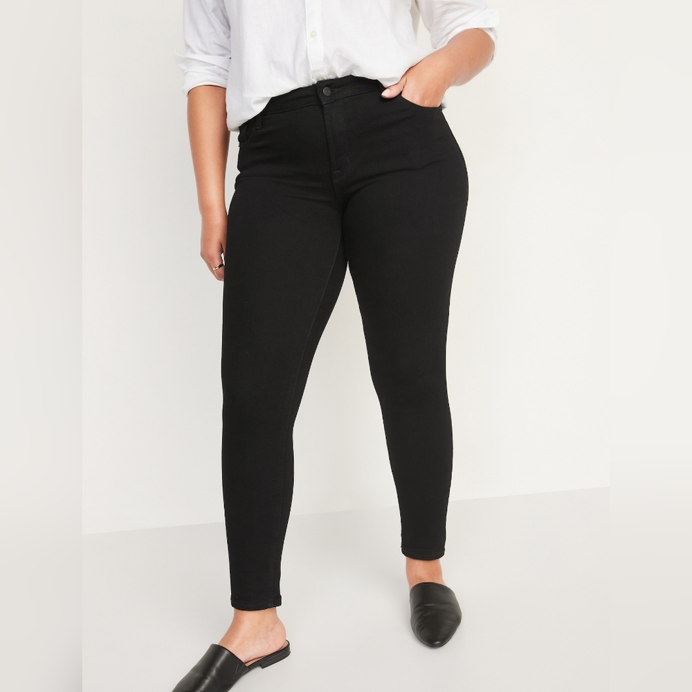 Tall Old Navy Mid-rise Rockstar Skinny Jean
